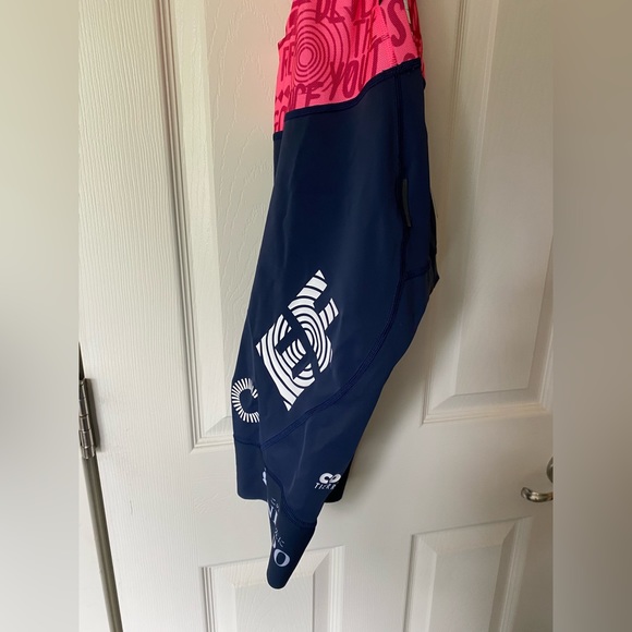 Rapha EF Education First Women’s Pro Team Bib Shorts dark navy size Small - Picture 2 of 11
